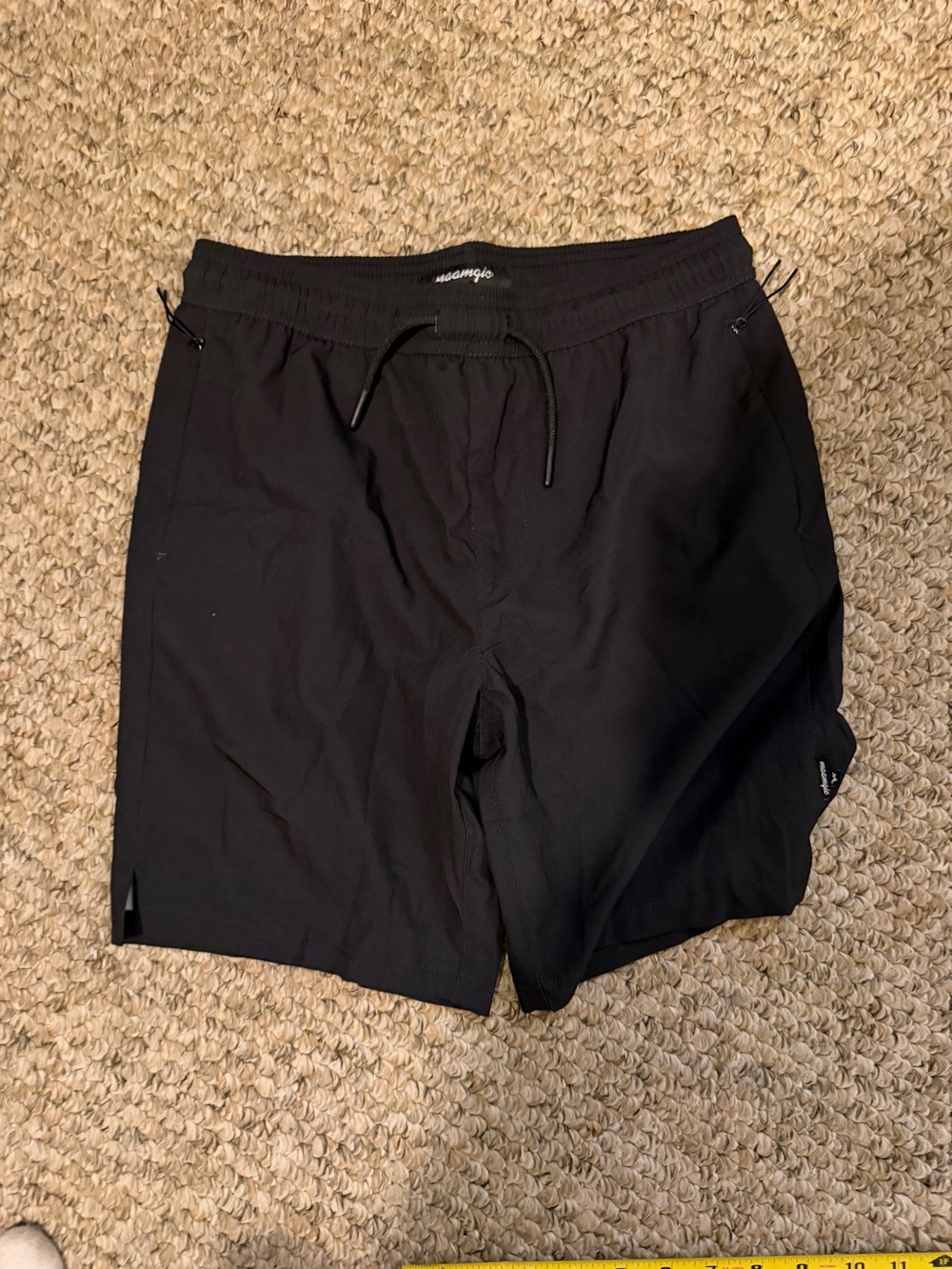 MAAMGIC Men’s  athletic shorts Blaxk XL